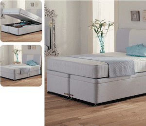 Dorlux- Denver Ottoman- 4FT 6 Divan Ottoman Bed