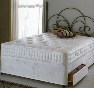 Dorlux- Diplomat-1500 Easyrest- 3FT Divan Bed