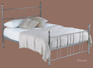 Dorlux- Pisces- 5FT Kingsize Metal Bedstead