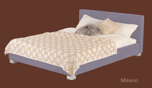 Dorlux- Sensations-Milano- 6FT Mock Suede Bed