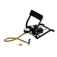 Double-Barrel Foot Pump