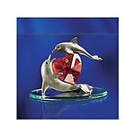 Double Dolphin with Heart