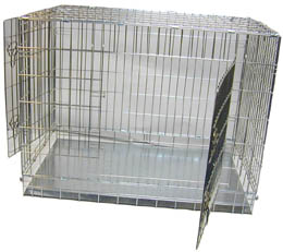 Double Door Folding Cage - Large