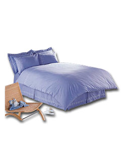 Double Duvet Cover Set - Blue