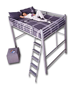 Double High Sleeper with Comfort Sprung Mattress
