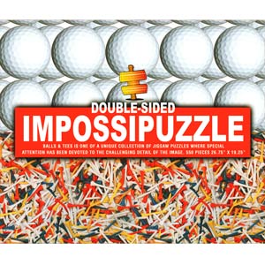 Double Sided Impossipuzzle (Golf Balls and Tees)
