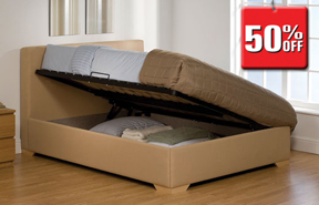 Unbranded Double Sophia Bedstead - Natural