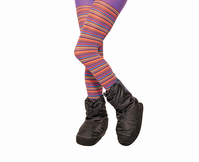 Unbranded Down-Filled Booties, Red, Size 2