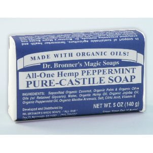 Unbranded Dr. Bronner` Soap Bars 140g