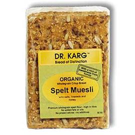 Unbranded Dr Karg Organic Spelt Muesli Crispbread - 200g