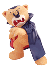 Dracula Figurine Bad Taste Bear
