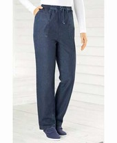 Unbranded DRAWCORD DENIM TROUSERS