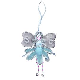 Dreamy Fairy with Oranza dress star sequin and completed by little bell feet. Poem Reads: Lay me nex
