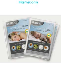 Unbranded Dreamshield Ultra Mattress and Pillow Protector Set - KS