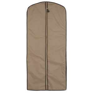 Dress Cover- Taupe / Black