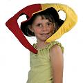 A fun jesters hat to keep the little ones amused f