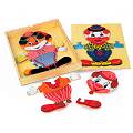 Dressing up Clown Educational Wooden Toy