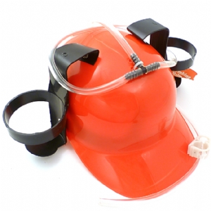 Unbranded Drinking Hard Hat - Thirst Aid Beer Hat