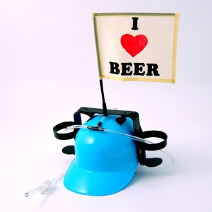 Unbranded Drinking Hard Hat with a Flag