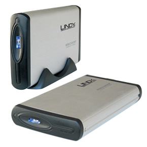 This innovative hard disk enclosure not only allows you to create a portable external hard drive  it