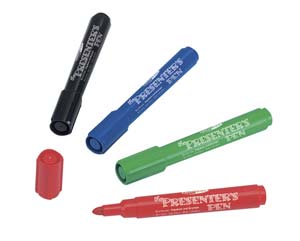 Unbranded Drywipe presenter pens