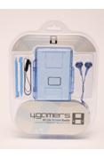DS Lite Crystal Bundle Accessory Kit (Blue)