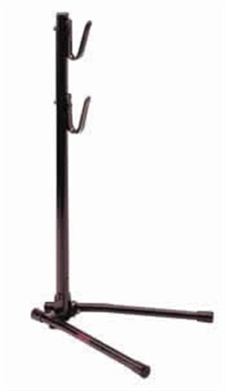 THIS WORKSTAND IS IDEAL FOR HOME USE AND DOUBLES UP AS A STORAGE STAND. WHEN NOT IN USE, IT FOLDS