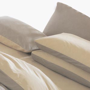 Duet Duvet Cover- Mocha/Barley- Single