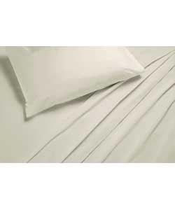 Duo Fitted Sheet Set- Vanilla