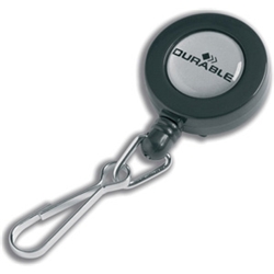 Durable Badge Reel with Spring Snap Fastener
