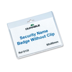 Durable Name Badge Security Without Clip