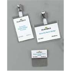 Durable Name Badges Security with Rotating Clip