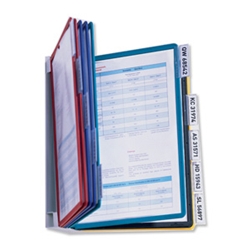 Durable Vario Wall Display Unit Polypropylene