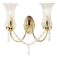 Durrow Double Wall Light Brass Plated