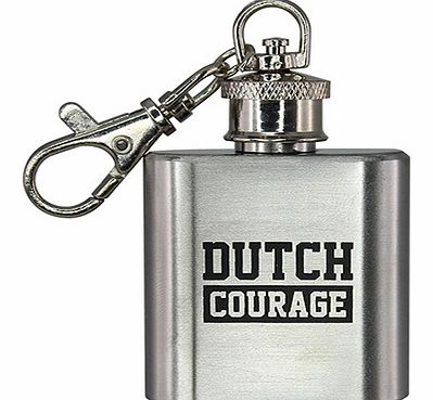Unbranded Dutch Courage Flask Keychain