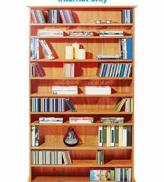 Unbranded DVD/CD Open Storage Unit - Pine