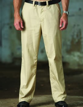 Unbranded Dwyers and Co Golf Trousers Cotton Classic Khaki