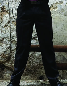 Unbranded Dwyers and Co Golf Trousers Wash and Wear Black