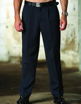 Unbranded Dwyers and Co Golf Trousers Wash and Wear Navy