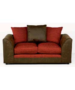 Unbranded Dylan Regular Sofa - Ruby