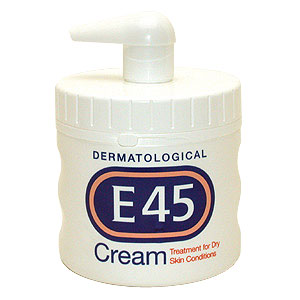 E45 Cream Pump - size: 500g