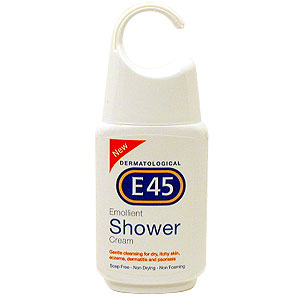E45 Emollient Shower Cream is different from norma