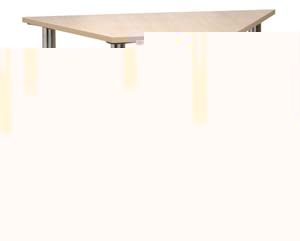 Unbranded Ealing trapezoidal tubular tables