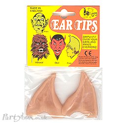 Ear Tips - Rubber - Flesh - Pixie Alien Vulcan