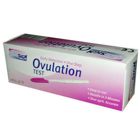 The Easy Prediction One Step Ovulation Test is a rapid  one-step lateral flow immunoassay for the qu