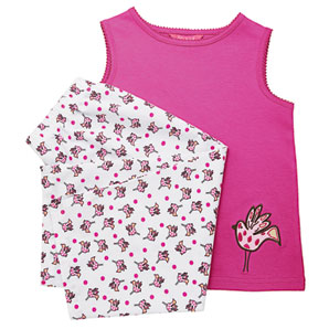 Easter Bird Pyjamas- Pink- 3-4 Years