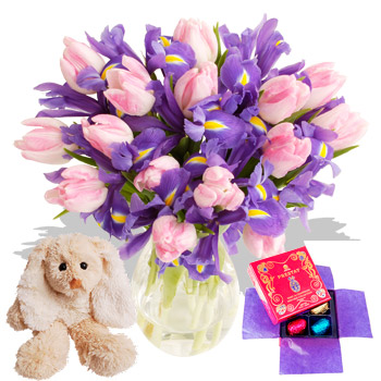 Unbranded Easter Bunny - flowers