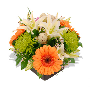 Unbranded Easter Colour Cube Arrangement - flowers