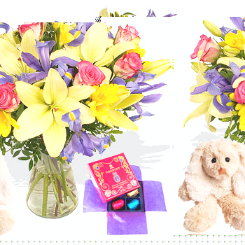 Unbranded Easter Wishes - flowers