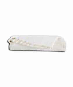 Easy Care Double Fitted Sheet - Ivory